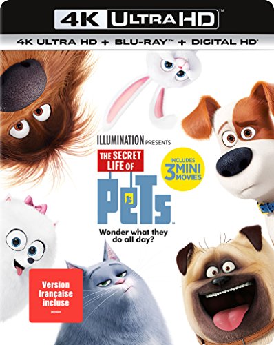 THE SECRET LIFE OF PETS [4K ULTRA HD + BLU-RAY + DIGITAL HD]