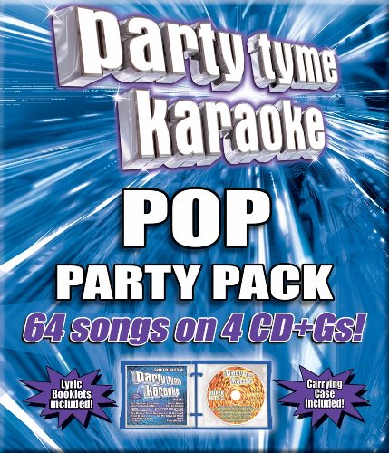 KARAOKE - PARTY TYME KARAOKE-POP PARTY PACK (4CD-G