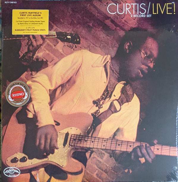 CURTIS MAYFIELD - CURTIS / LIVE!