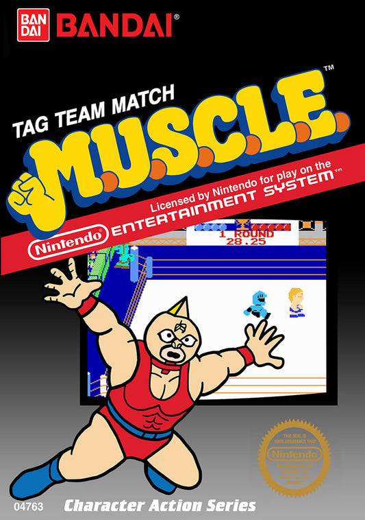 MUSCLE  - NES (W/BOX)