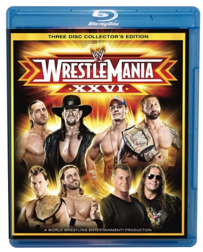 WWE WRESTLEMANIA XXVI (3-DISC COLLECTOR'S EDITION) [BLU-RAY]