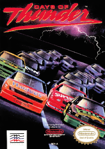 DAYS OF THUNDER  - NES (W/BOX)