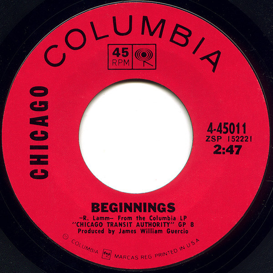 CHICAGO  - BEGINNINGS