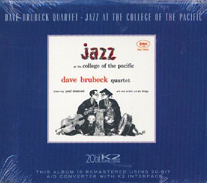 BRUBECK, DAVE QRT - JAZZ AT THE COLLEGE OF THE PAC