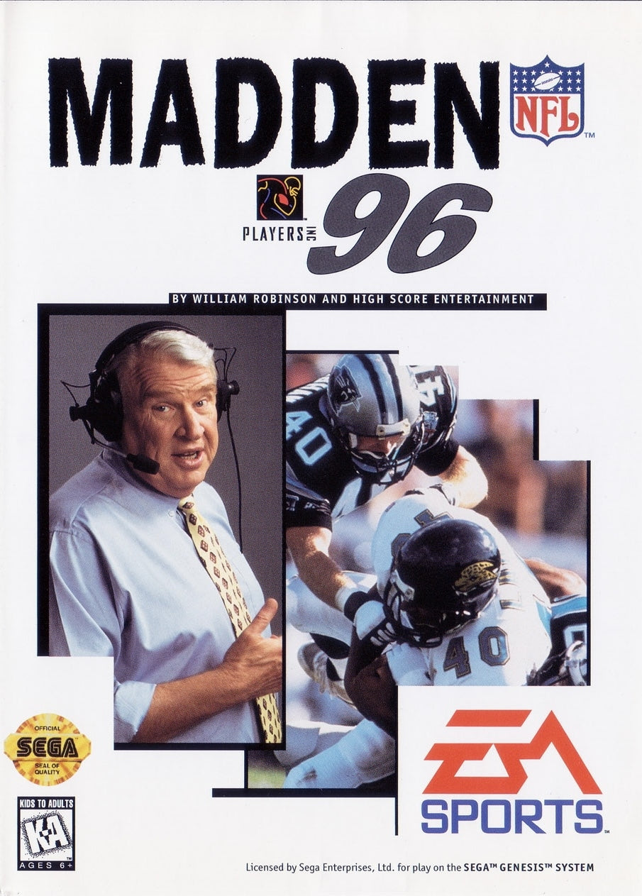 MADDEN NFL 96  - GENESIS