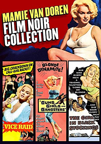 MAMIE VAN DOREN FILM NOIR COLLECTION (THE GIRL IN BLACK STOCKINGS / GUNS, GIRLS AND GANGSTERS / VICE RAID) (1957/1959/1960)