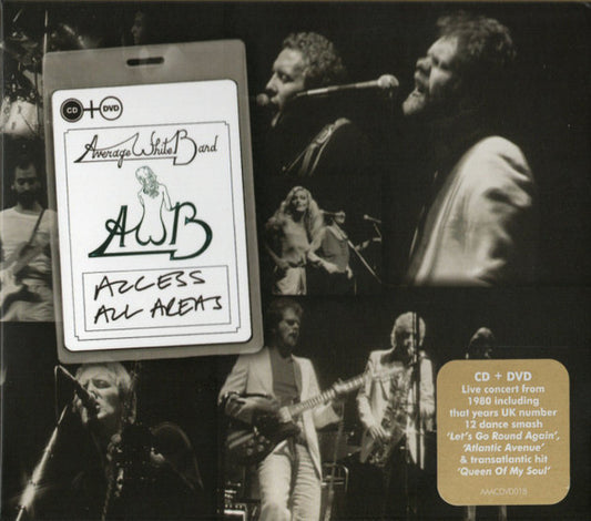 AVERAGE WHITE BAND  - ACCESS ALL AREAS (W/DVD)