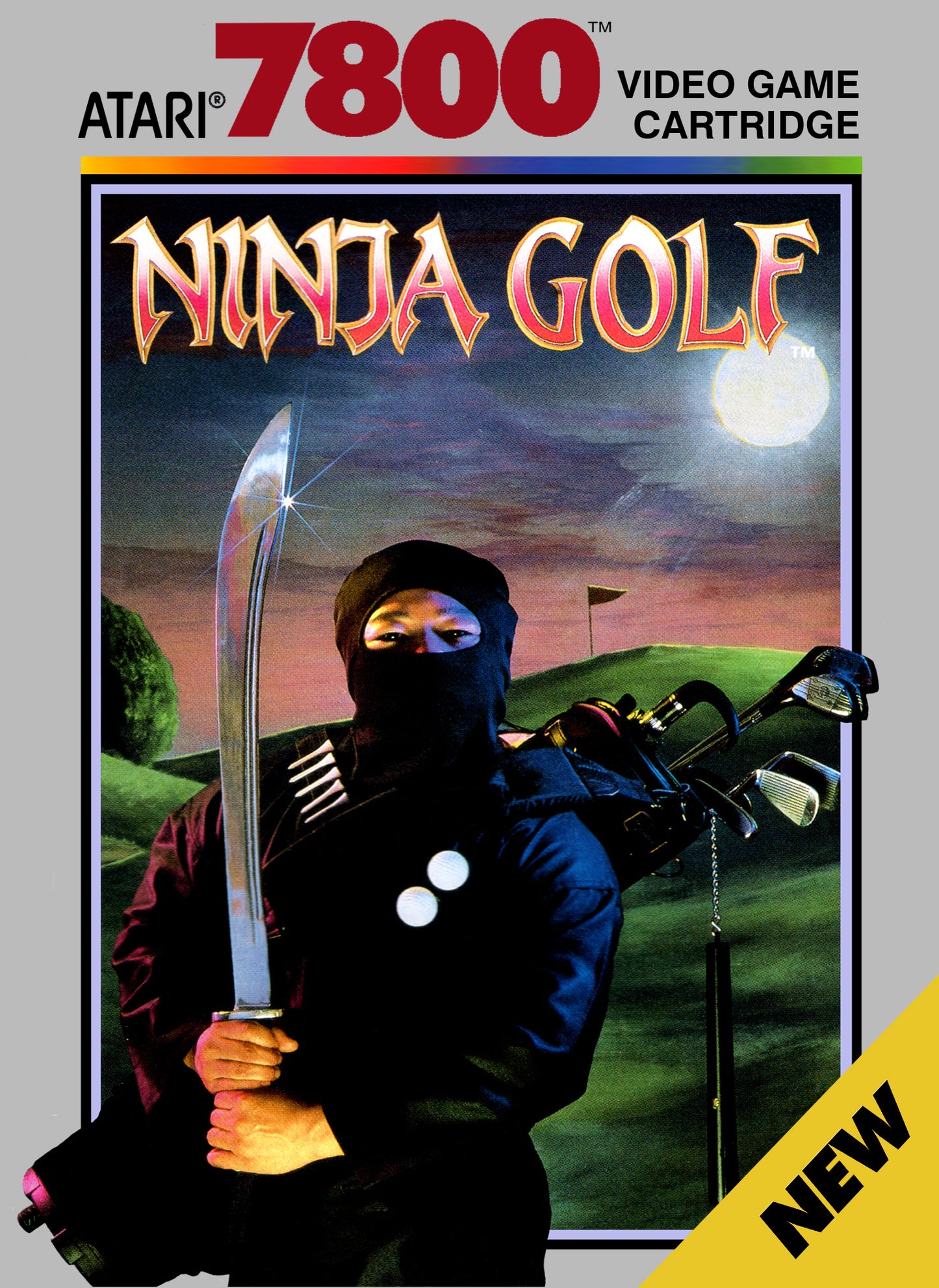 NINJA GOLF  - ATARI7800