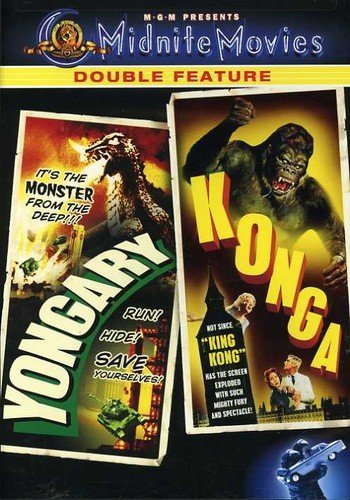 YONGARY/KONGA  - DVD-MIDNITE MOVIES DOUBLE FEATURE