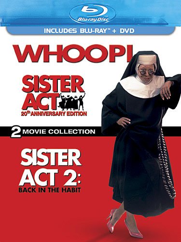 SISTER ACT: 20TH ANNIVERSARY EDITION / SISTER ACT 2: BACK IN THE HABIT [BLU-RAY + 2-DISC DVD]