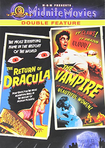 RETURN OF DRACULA/VAMPIRE  - DVD-MIDNITE MOVIES DOUBLE FEATURE