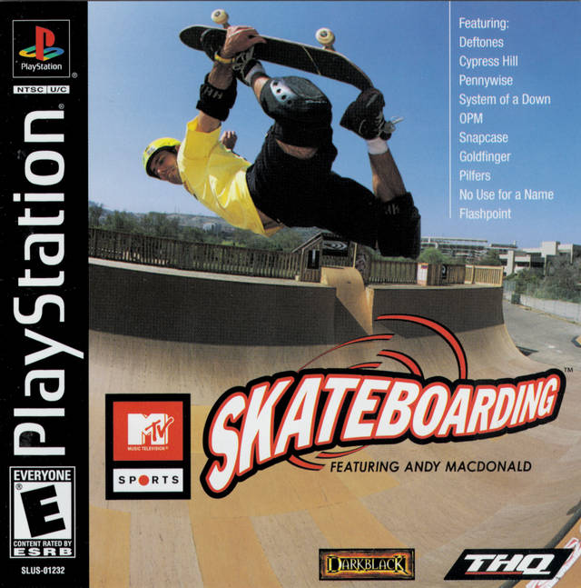 MTV SPORTS: SKATEBOARDING  - PS1