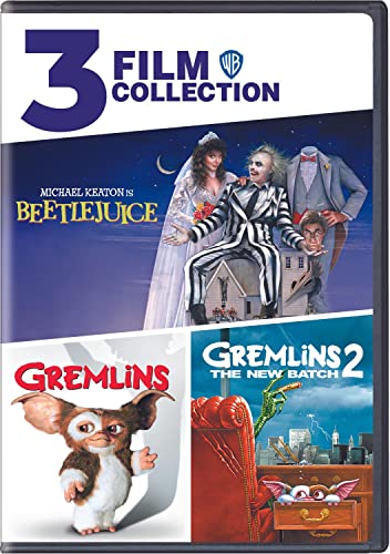 BEETLEJUICE/GREMLINS/GREMLINS 2 - DVD-3 FILM COLLECTION
