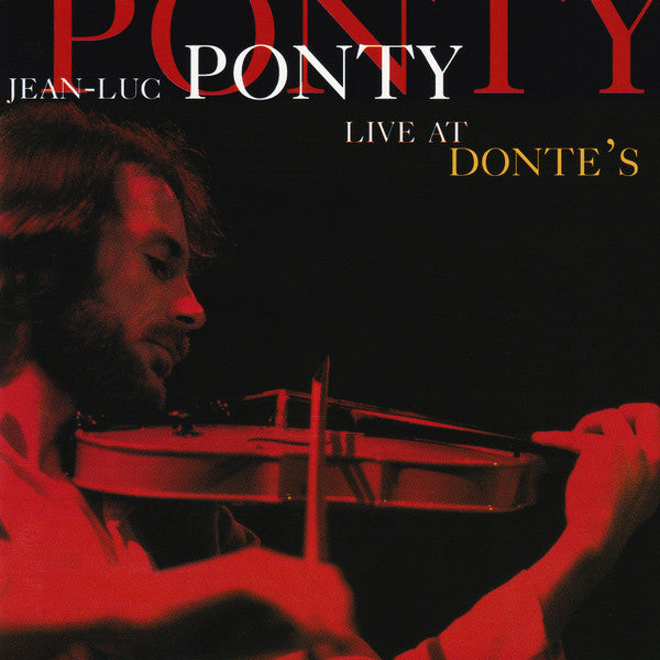 PONTY, JEAN-LUC  - LIVE AT DONTE'S