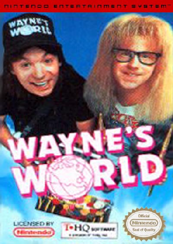 WAYNE'S WORLD  - NES (W/BOX)