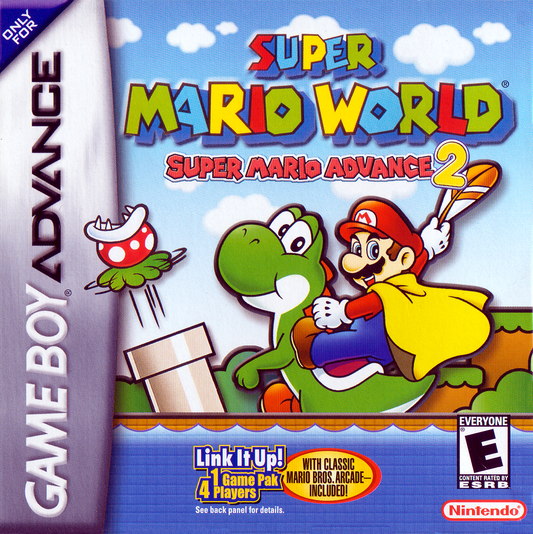 SUPER MARIO ADVANCE 2: SUPER MARIO WORLD  - GBA