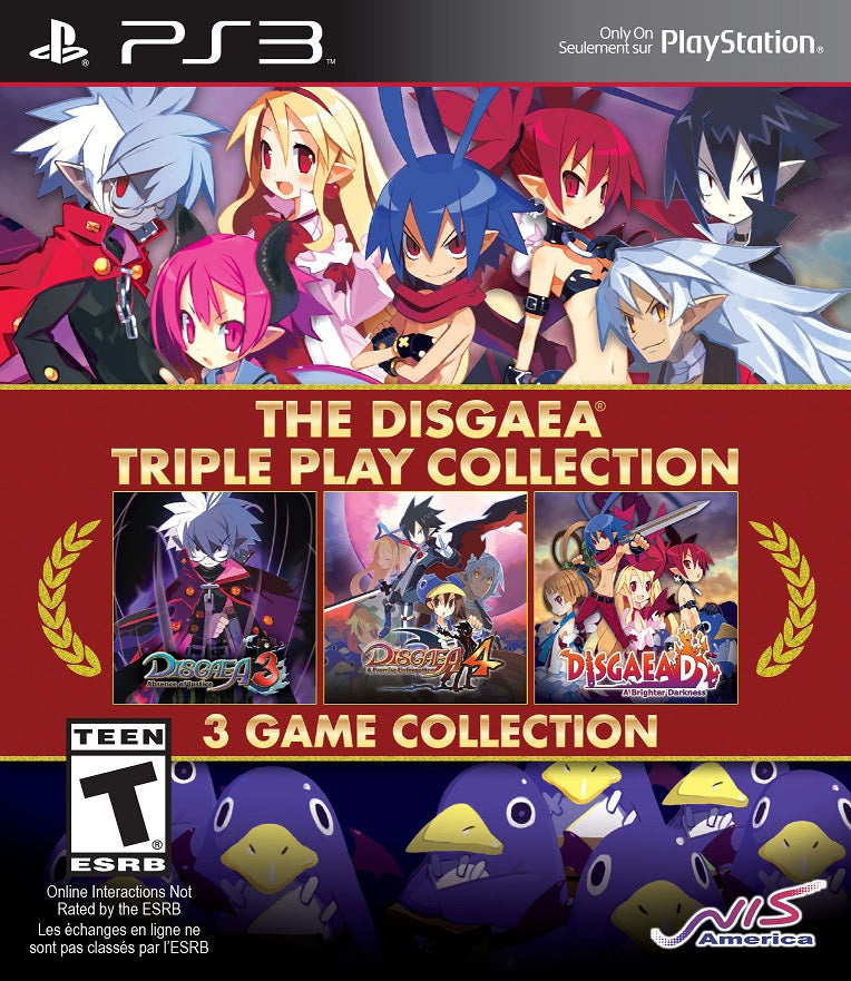 DISGAEA TRIPLE PLAY COLLECTION  - PS3