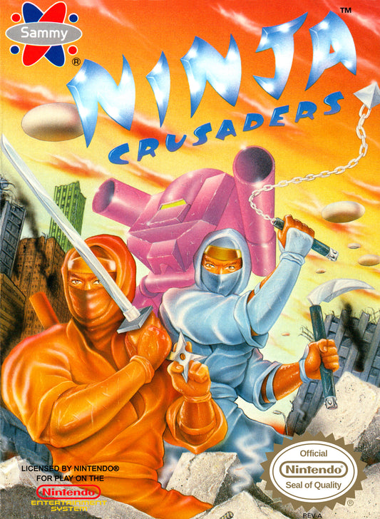 NINJA CRUSADERS  - NES