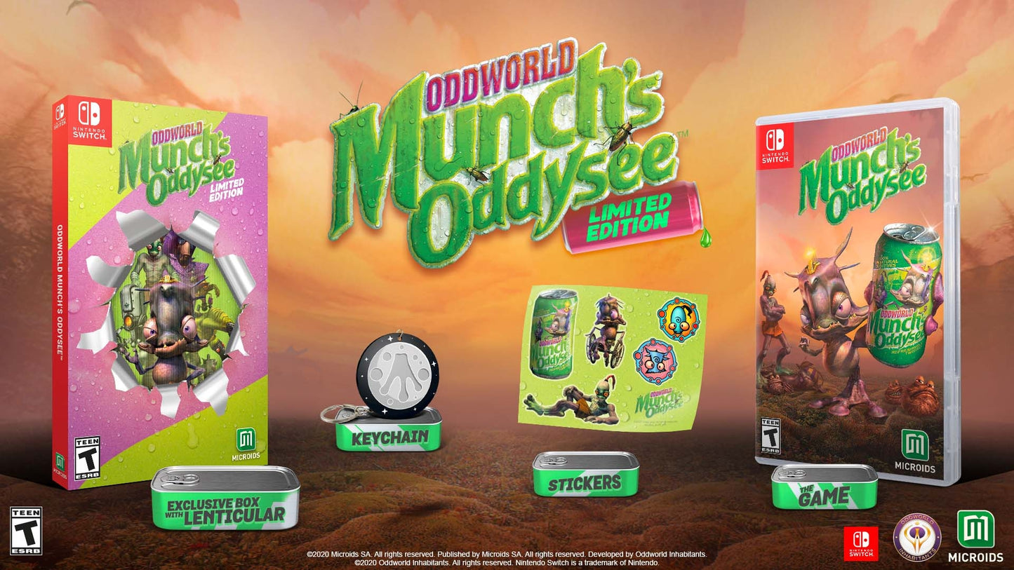 ODDWORLD: NEW 'N' TASTY! (LIMITED EDITIO  - SWITCH
