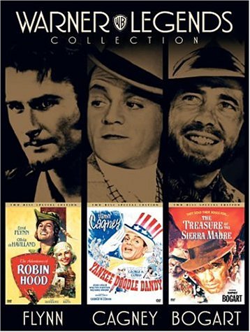 WARNER LEGENDS COLLECTION (THE ADVENTURES OF ROBIN HOOD / YANKEE DOODLE DANDY / THE TREASURE OF THE SIERRA MADRE / HERE'S LOOKING AT YOU, WARNER BROS.) - TWO-DISC SPECIAL EDITION