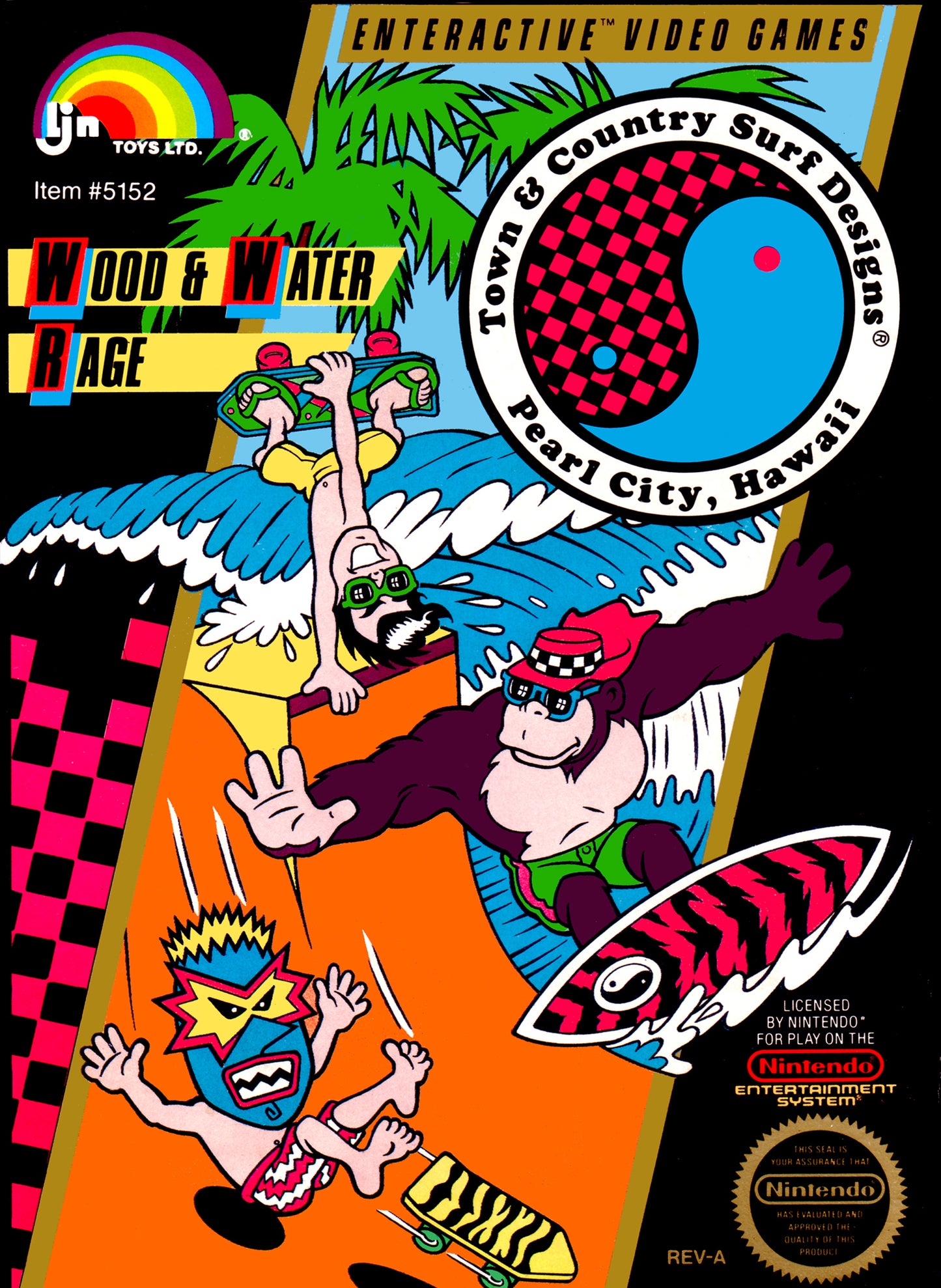 T&C SURF DESIGNS: WOOD & WATER RAGE  - NES