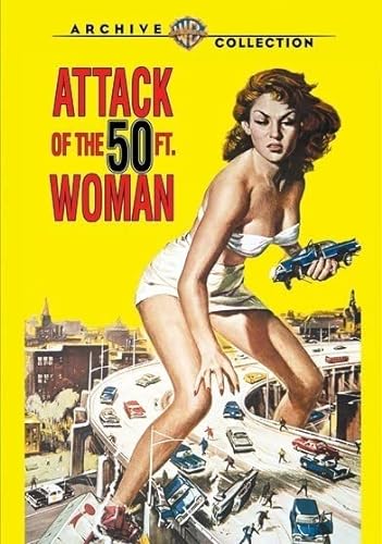 ATTACK OF THE 50 FT WOMAN  - DVD-1958-ALLISON HAYES-WARNER ARCHIVE CO