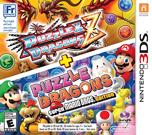 NINTENDO PUZZLE AND DRAGONS Z WITH SUPER MARIO BROS. EDITION - NINTENDO 3DS