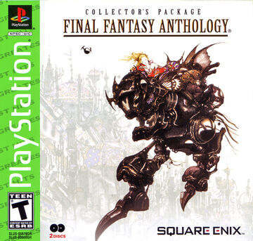 FINAL FANTASY ANTHOLOGY  - PS1