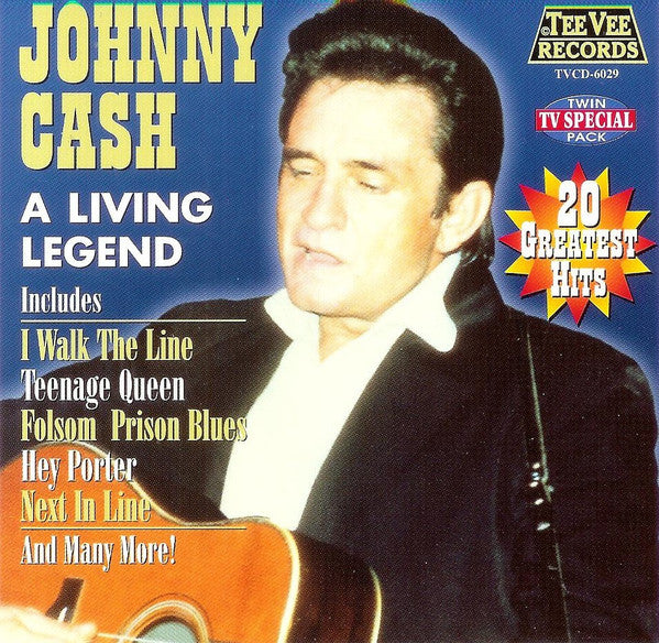 CASH, JOHNNY  - A LIVING LEGEND