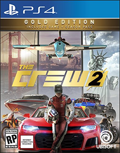 THE CREW 2 GOLD EDITION (INCLUDES STEELBOOK + EXTRA CONTENT + SEASON PASS SUBSCRIPTION) - PLAYSTATION 4