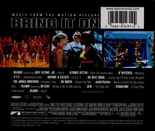 VARIOUS ARTISTS - BRING IT ON MUSIC FROM THE MOTION PICTURE