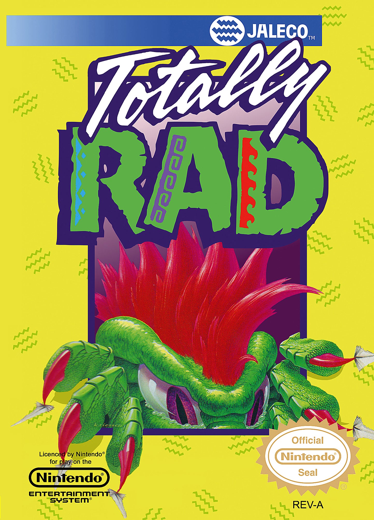 TOTALLY RAD  - NES (W/BOX & MANUAL)