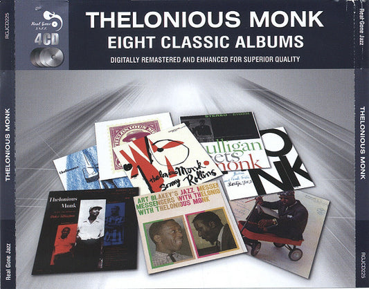 MONK, THELONIOUS  - EIGHT CLASSIC ALBUMS