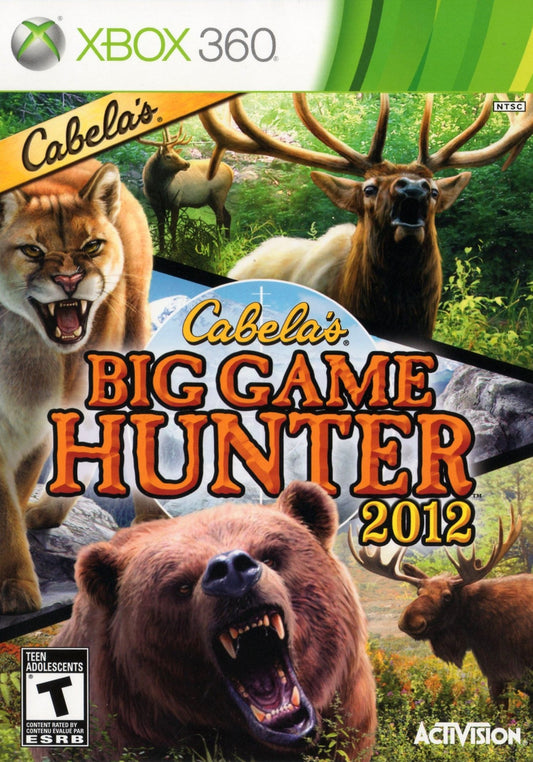 CABELA'S BIG GAME HUNTER 2012 (W/TOP SHO  - XBX360