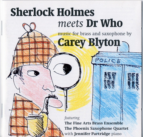 BLYTON, CAREY  - SHERLOCK HOLMES MEETS DR. WHO
