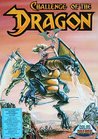 CHALLENGE OF THE DRAGON  - NES (W/BOX)