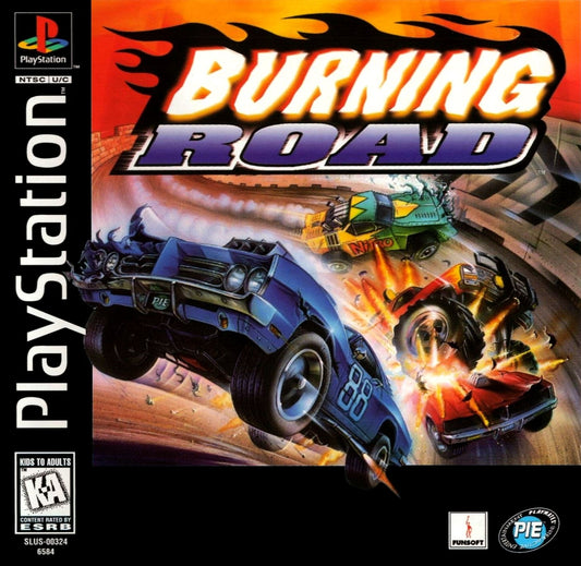 BURNING ROAD  - PS1