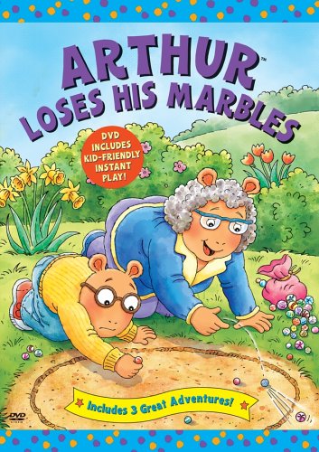 ARTHUR (KIDS)  - DVD-ARTHUR LOSES HIS MARBLES