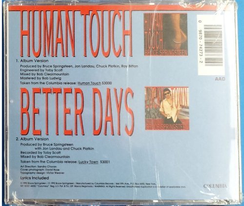 SPRINGSTEEN, BRUCE - HUMAN TOUCH/BETTER DAYS (CDS)