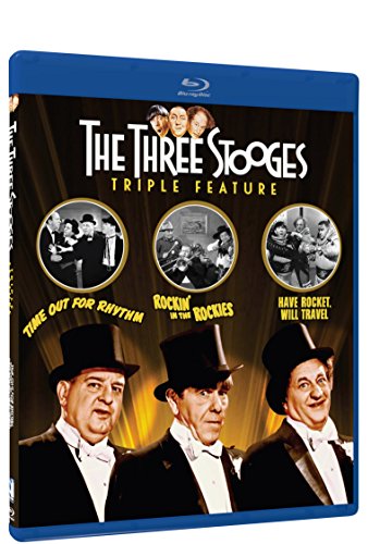 THE THREE STOOGES COLLECTION - VOLUME ONE - TRIPLE FEATURE - BLU-RAY