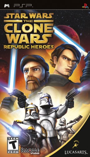 STAR WARS: CLONE WARS REPUBLIC HEROES  - PSP