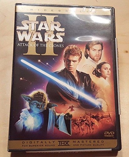 STAR WARS EPISODE 2 ATTACK OF THE CLONES DVD MOVIE