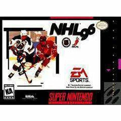 NHL 96  - SNES (W/BOX & MANUAL)