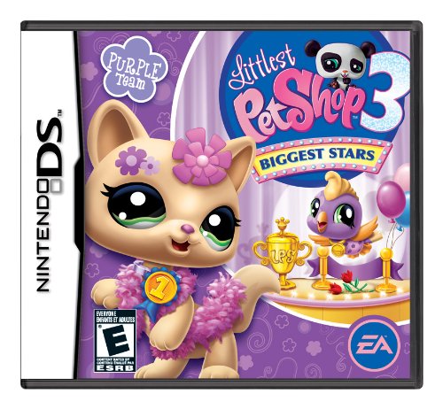 LITTLEST PET SHOP 3 BIGGEST STARS PURPLE TEAM - NINTENDO DS STANDARD EDITION