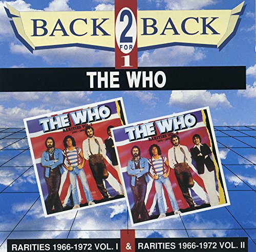 WHO  - RARITIES 1966-72 VOL. I & II (BACK 2 BAC