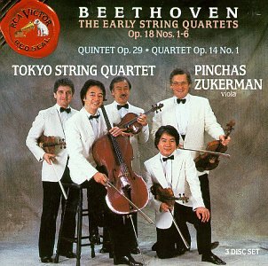 TOKYO STRING QUARTET - BEETHOVEN EARLY STRING QUARTETS (3 CDS)