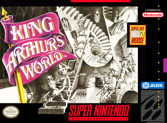 KING ARTHUR'S WORLD  - SNES (W/BOX)