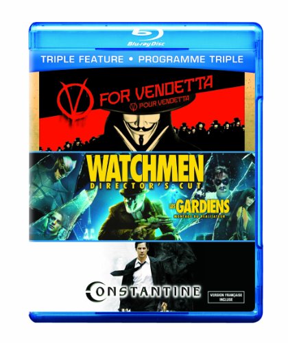 V FOR VENDETTA/WATCHMEN/CNSTANTINE - BLU