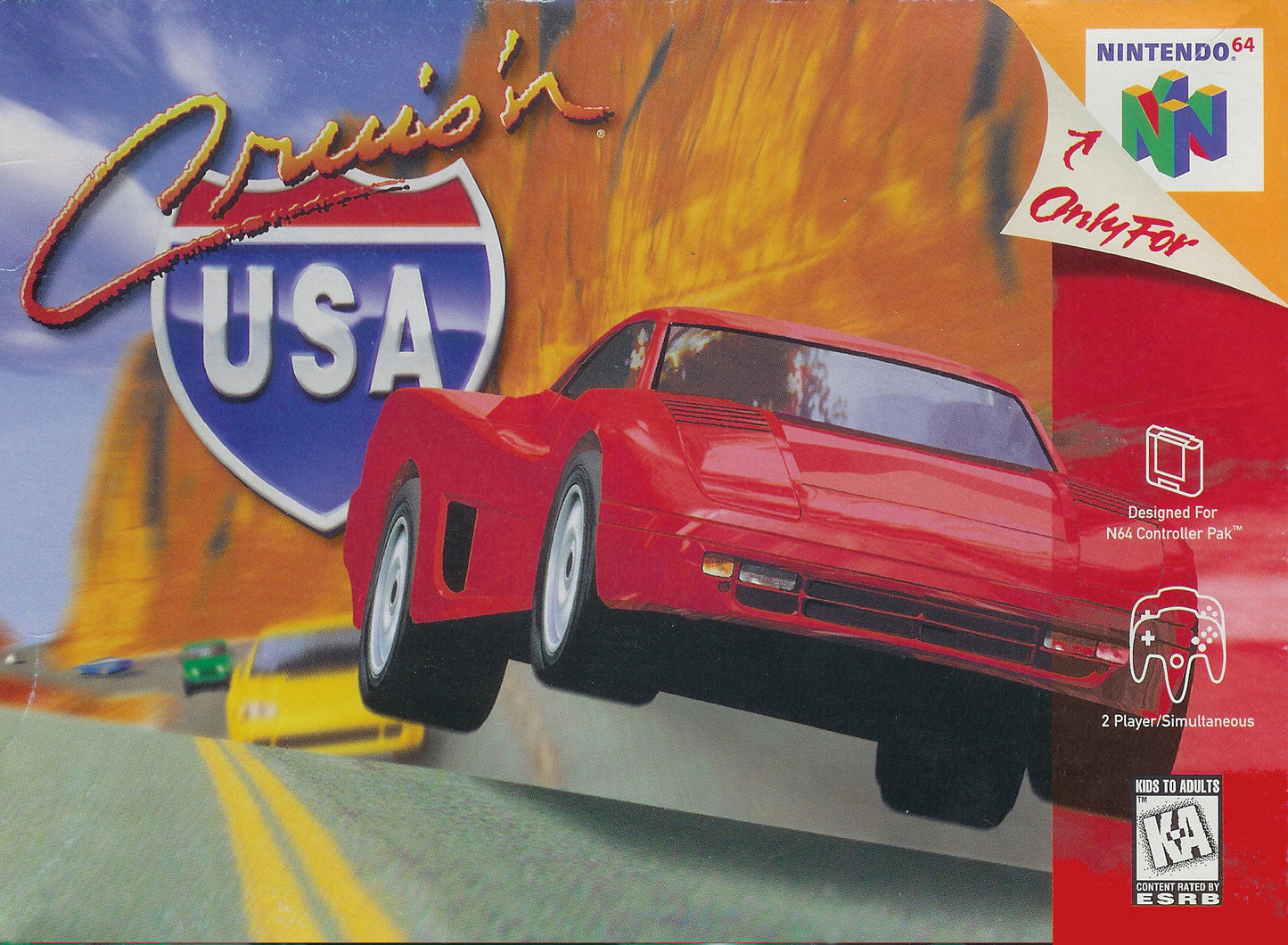 CRUIS'N USA  - N64 (W/BOX)