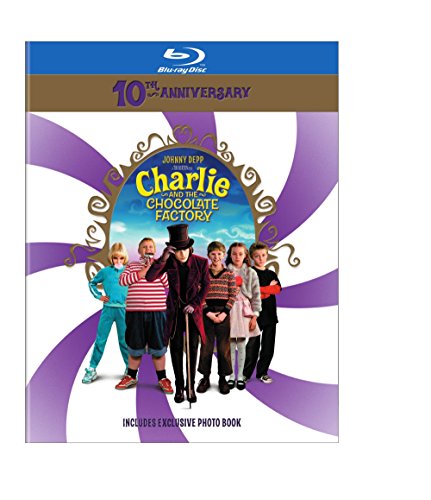 CHARLIE & THE CHOCOLATE FACTORY 10TH ANNIVERSARY (BILINGUAL) [BLU-RAY]